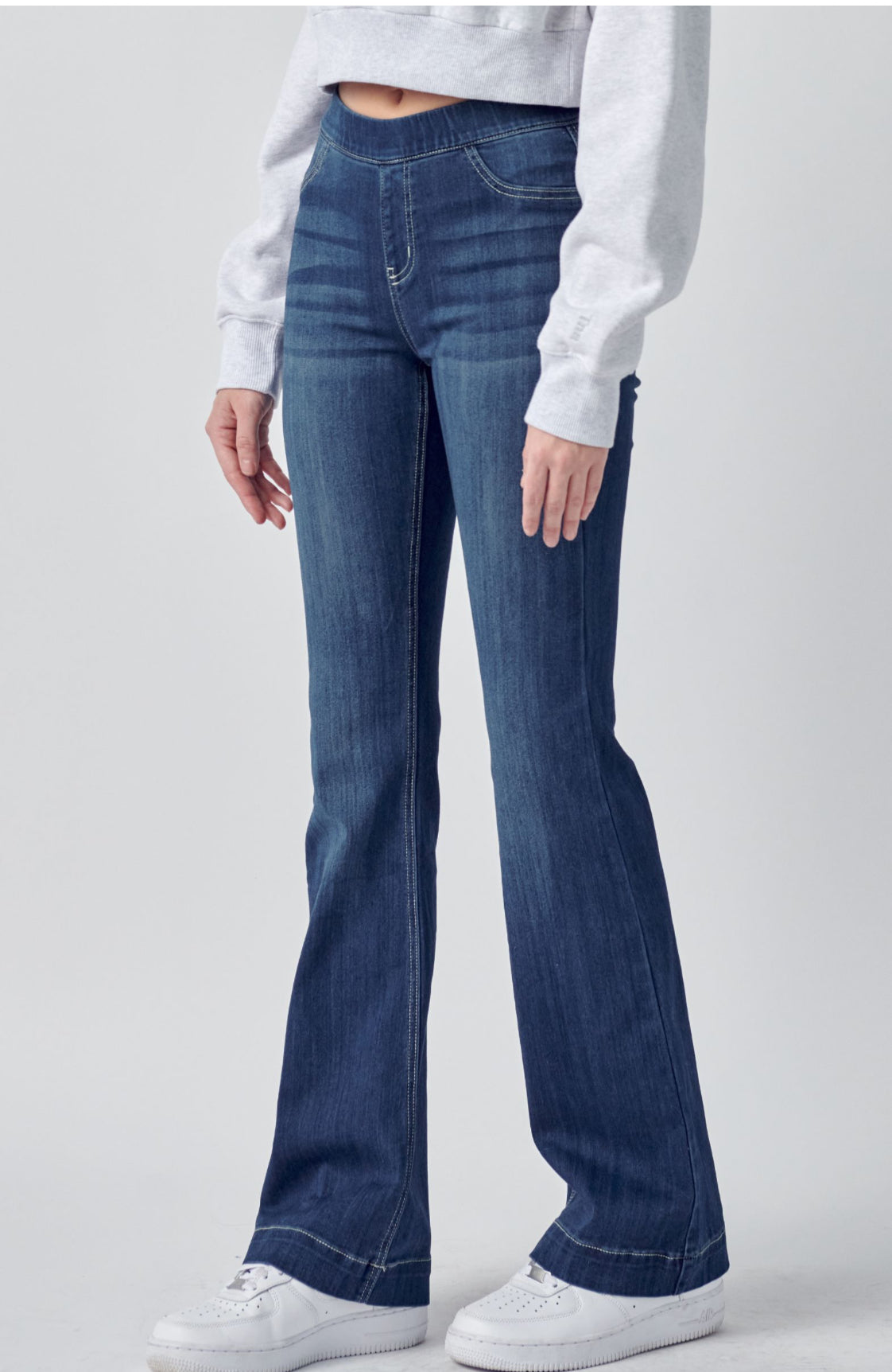 Cello Flare Jeans Pull-On 33"