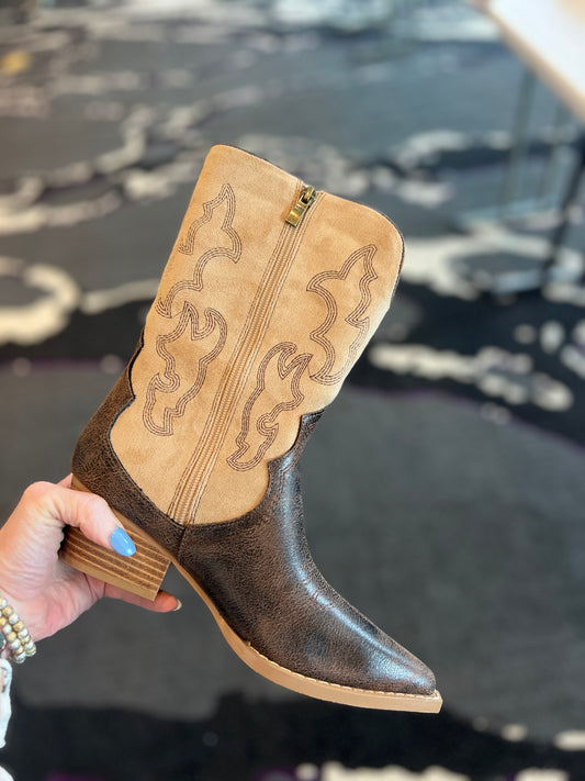 Corkys Espresso Sand Somebody’s Problem Boots