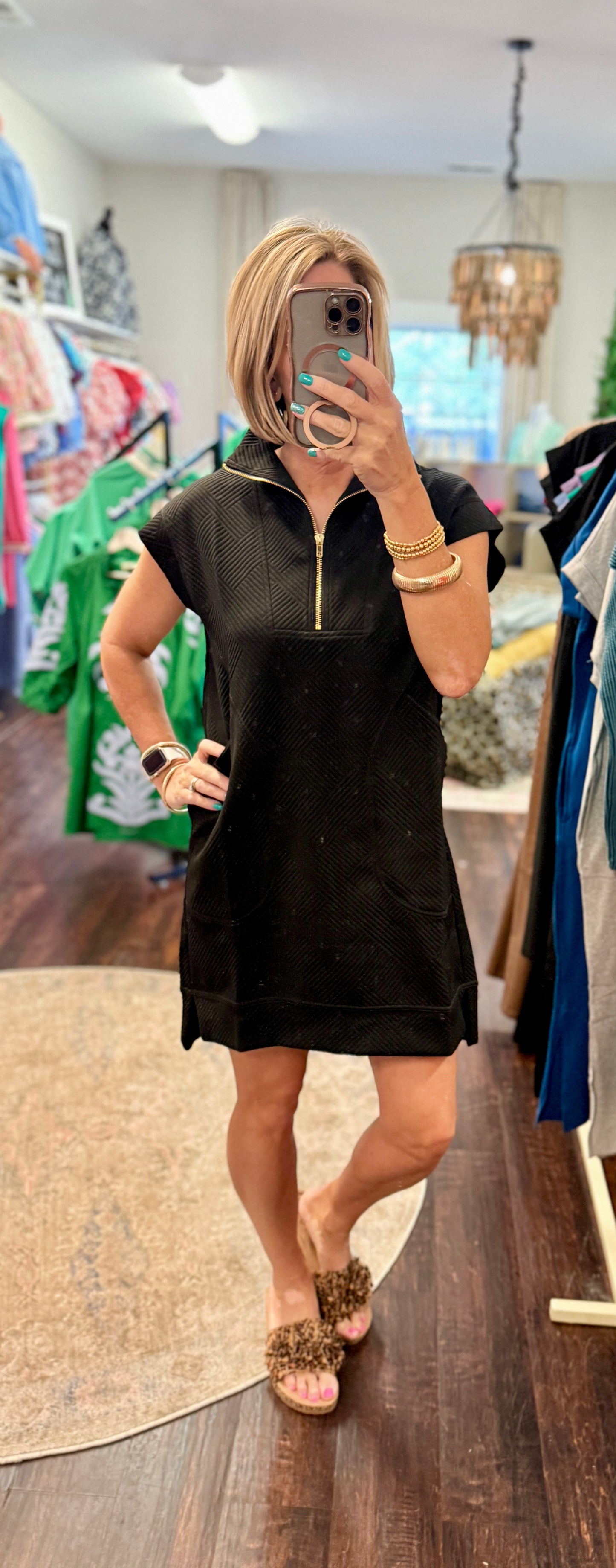 The Midtown Zip Pocket Dress