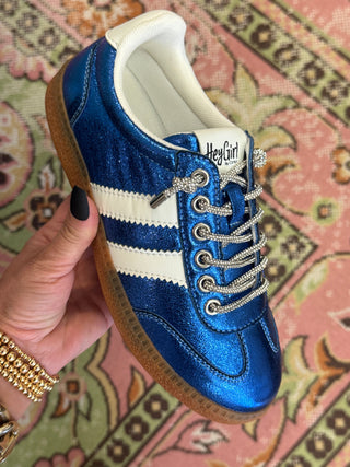 Corkys Heads Up Blue Metallic