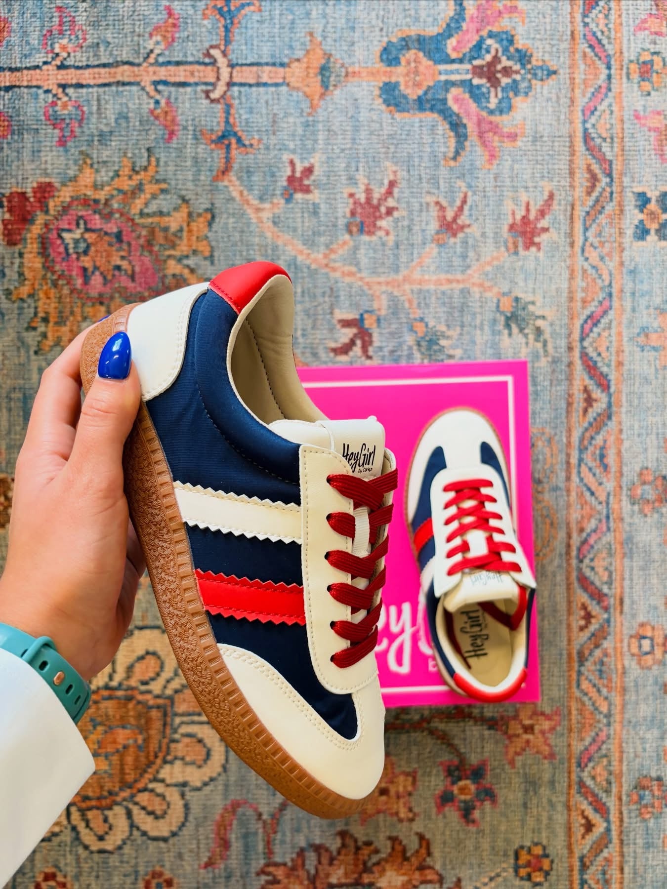 Corkys Heads Up - Red, White & Blue