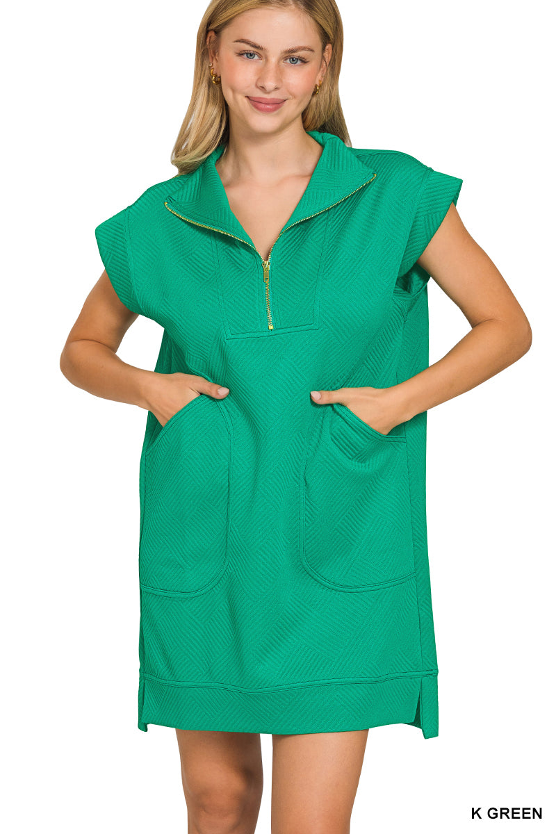 The Midtown Zip Pocket Dress