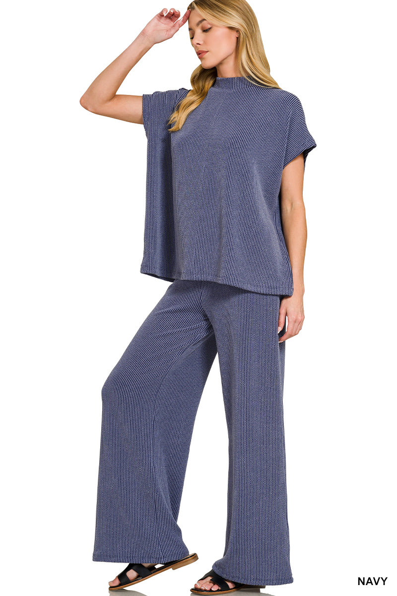 The Everyday Ease Ribbed Set