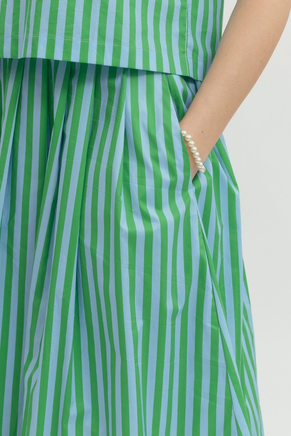 The Fresh Stripe Two-Piece Set