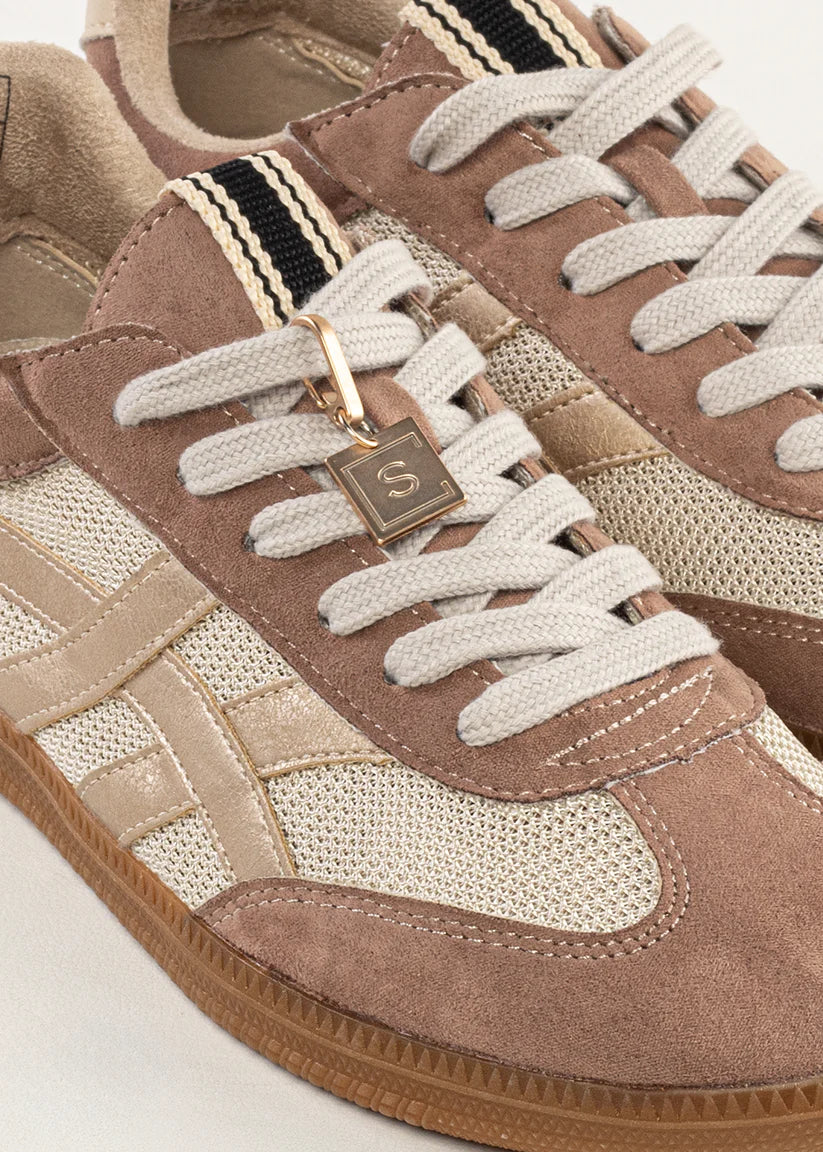 Shu Shop Sasha Taupe Suede