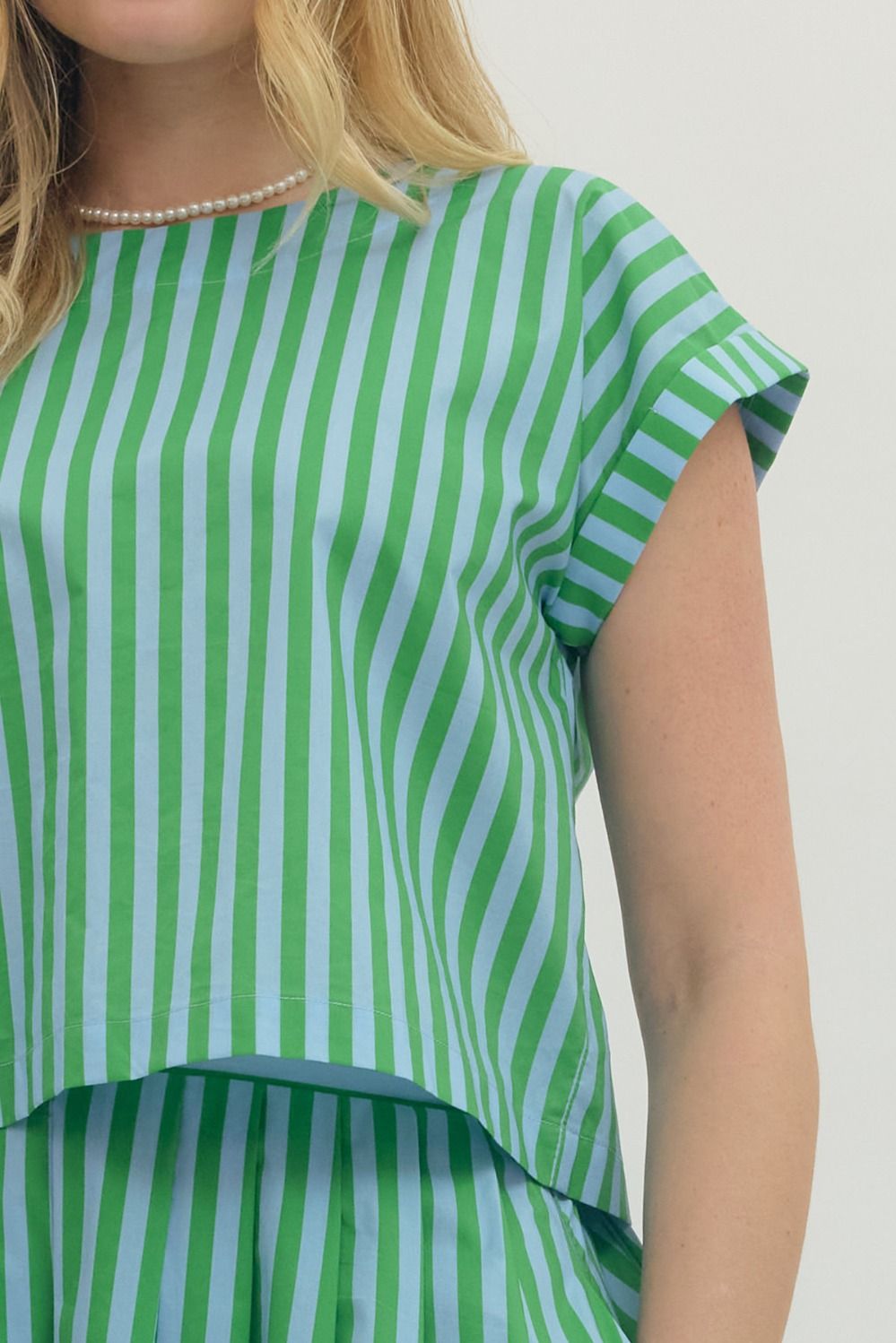 The Fresh Stripe Two-Piece Set