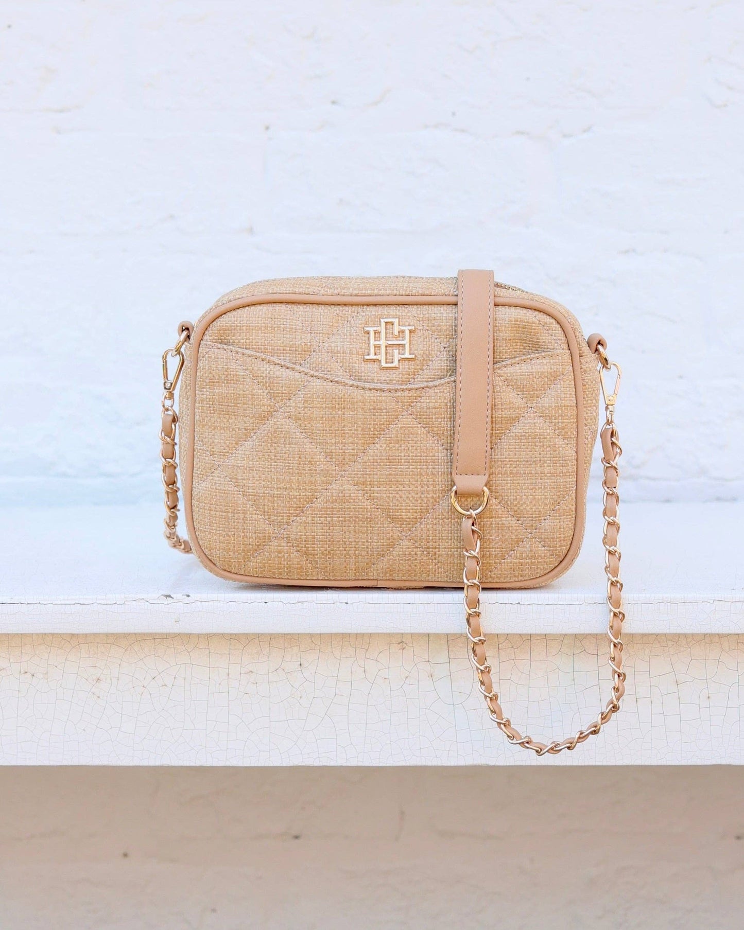 Caroline Hill - Fiona Crossbody Natural LD: Default