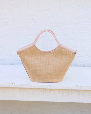 Caroline Hill - Leland Mini Tote Natural Blush: Default