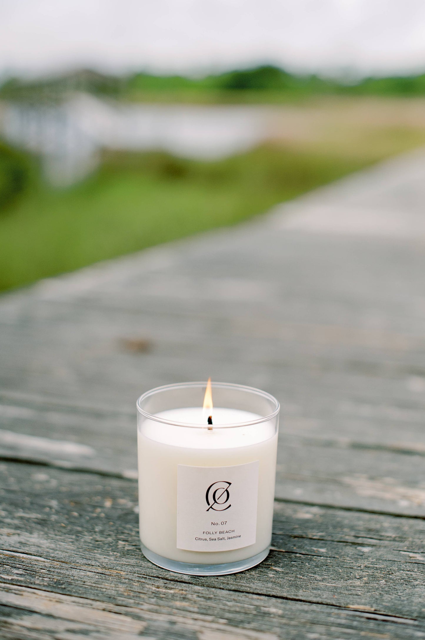 Charleston Candle Co. - No. 07 Folly Beach Soy Candle: 9 oz.