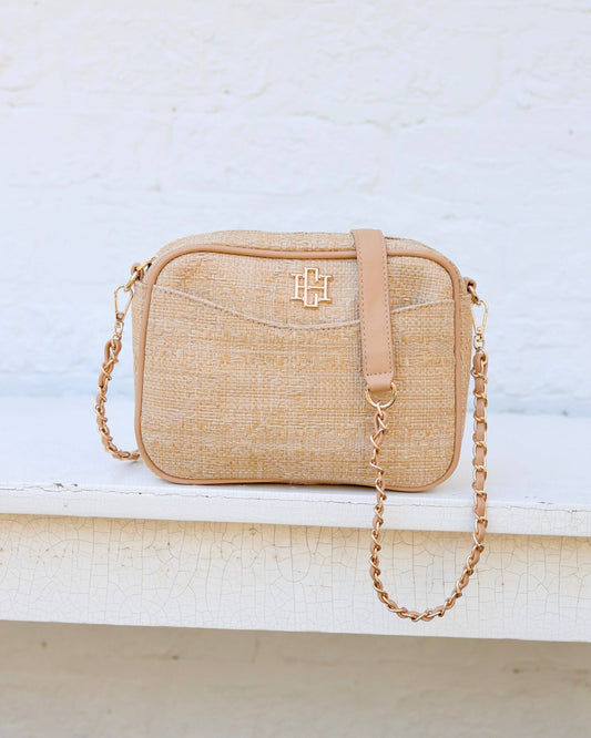 Caroline Hill - Fiona Crossbody Natural Lattice: Default