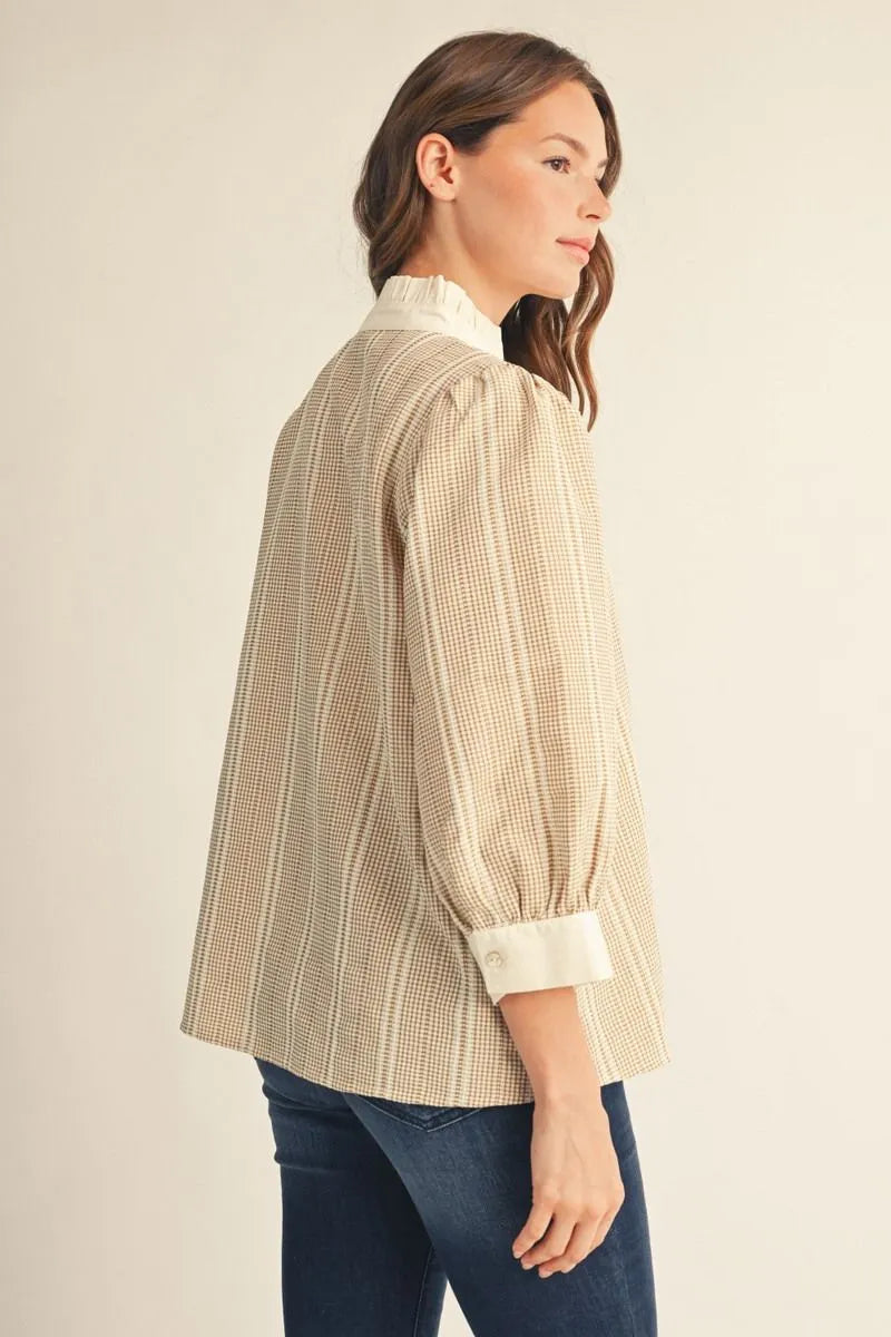 Sunday Stroll Gingham Top