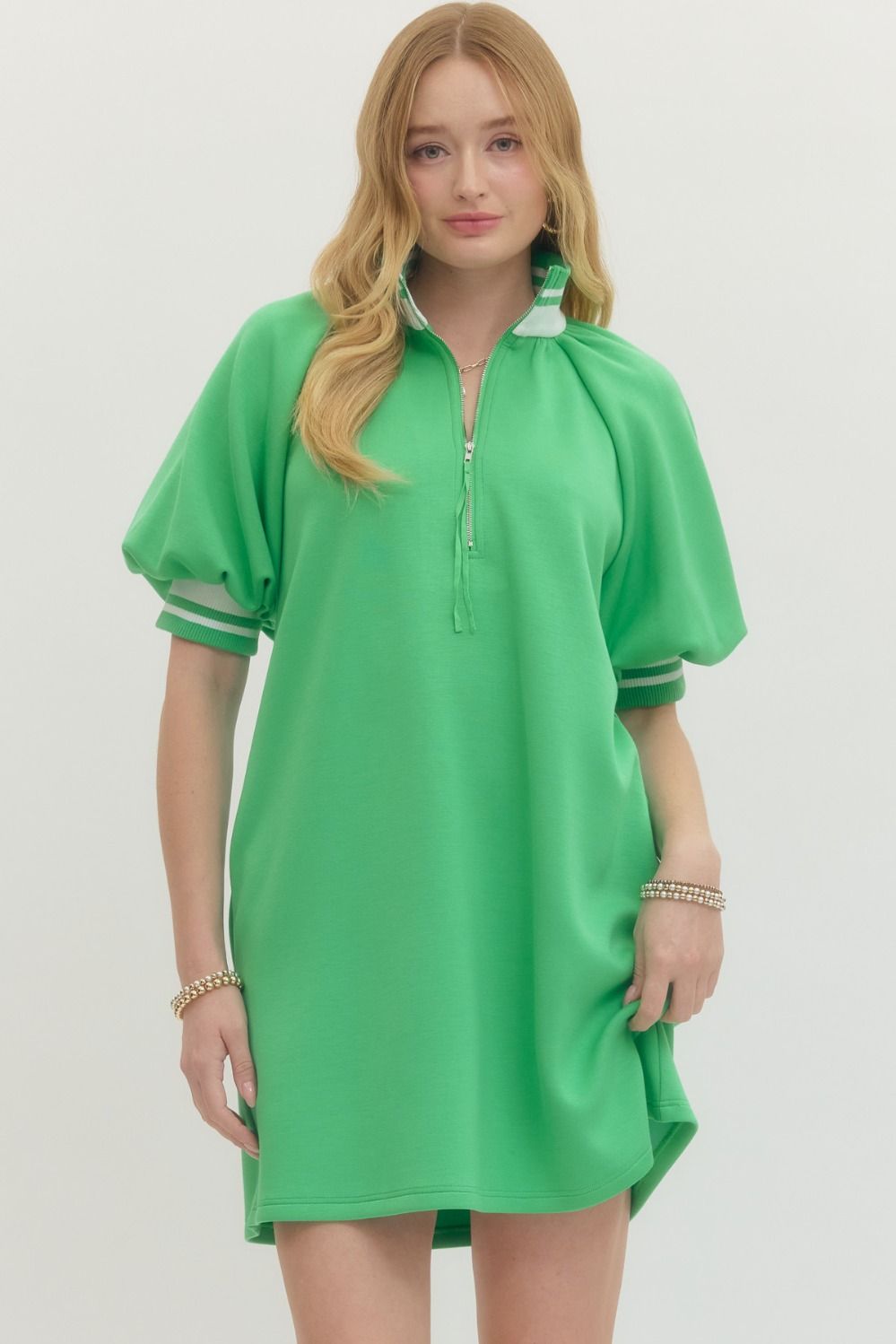 The Clover Zip Dress