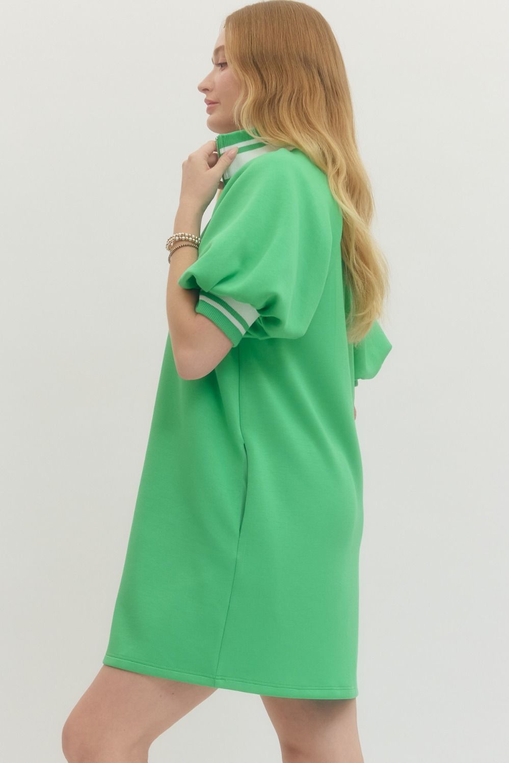 The Clover Zip Dress