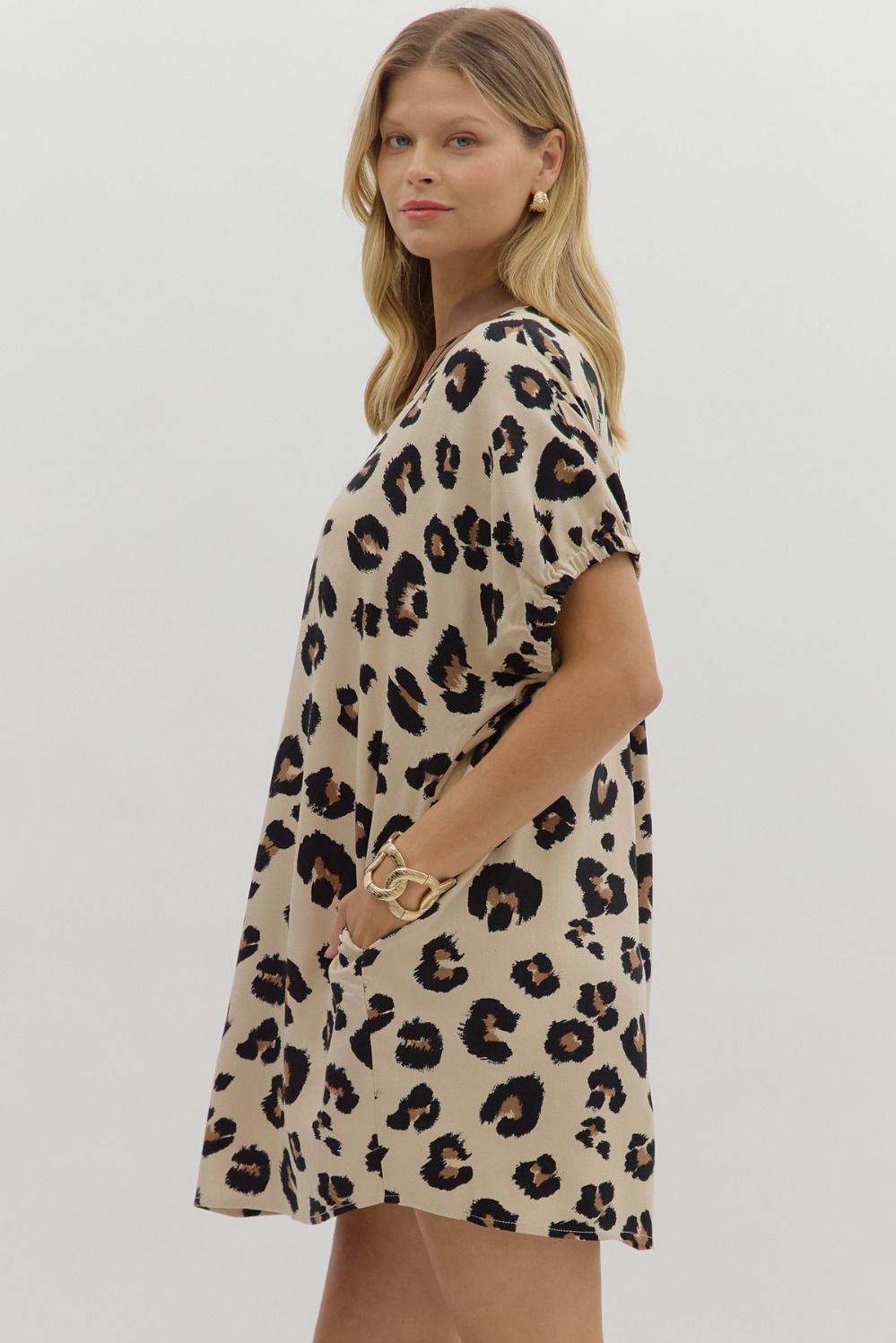 The Maren Leopard Dress