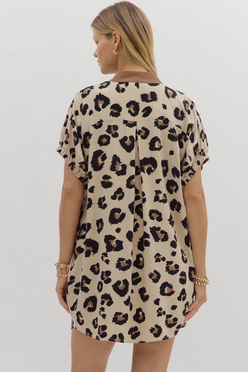The Maren Leopard Dress