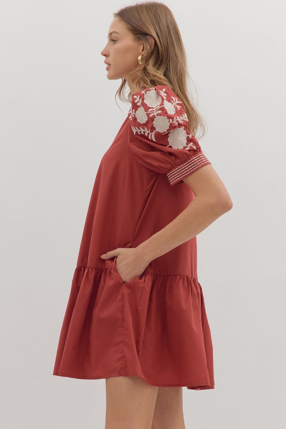 The Clara Embroidered Dress