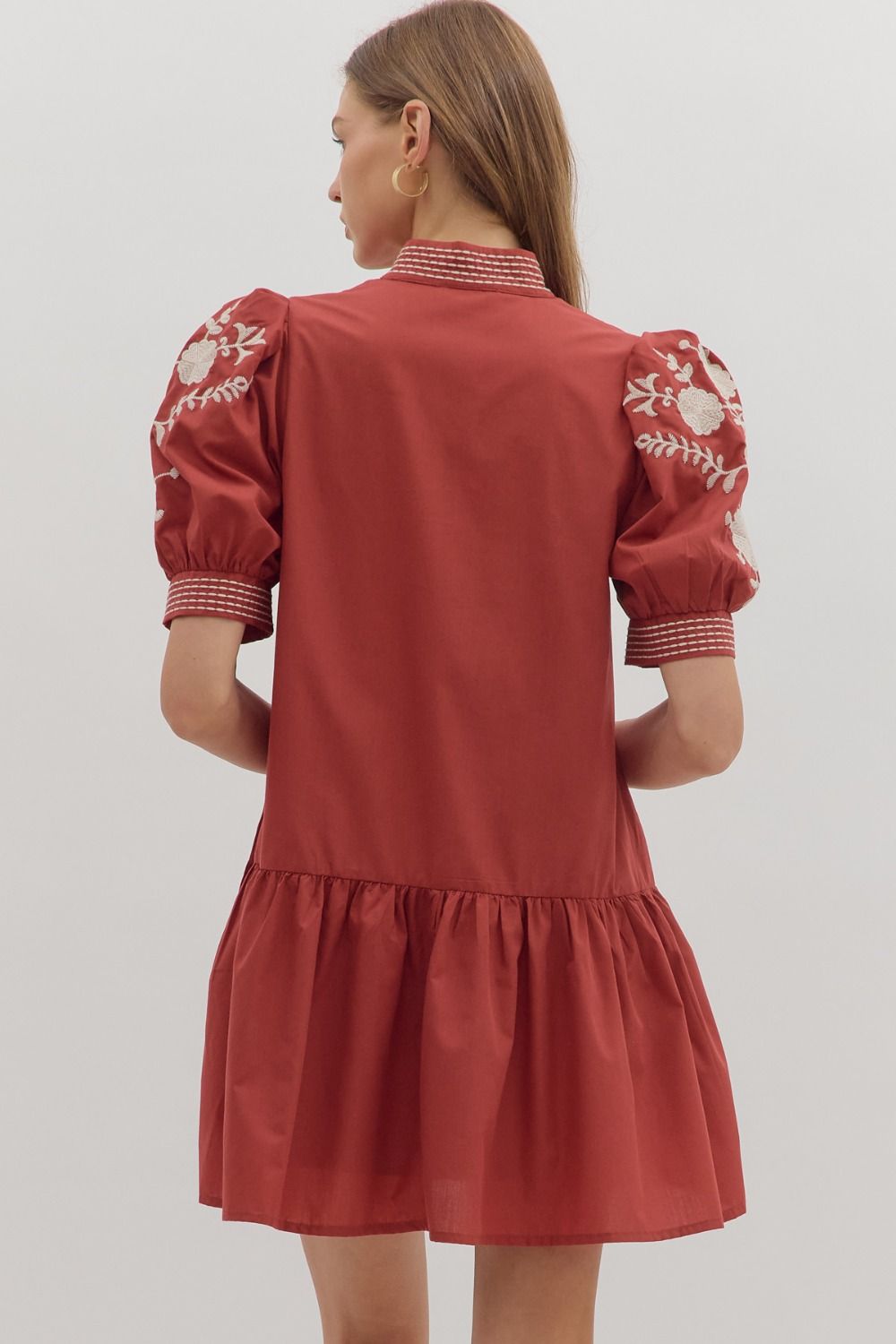 The Clara Embroidered Dress