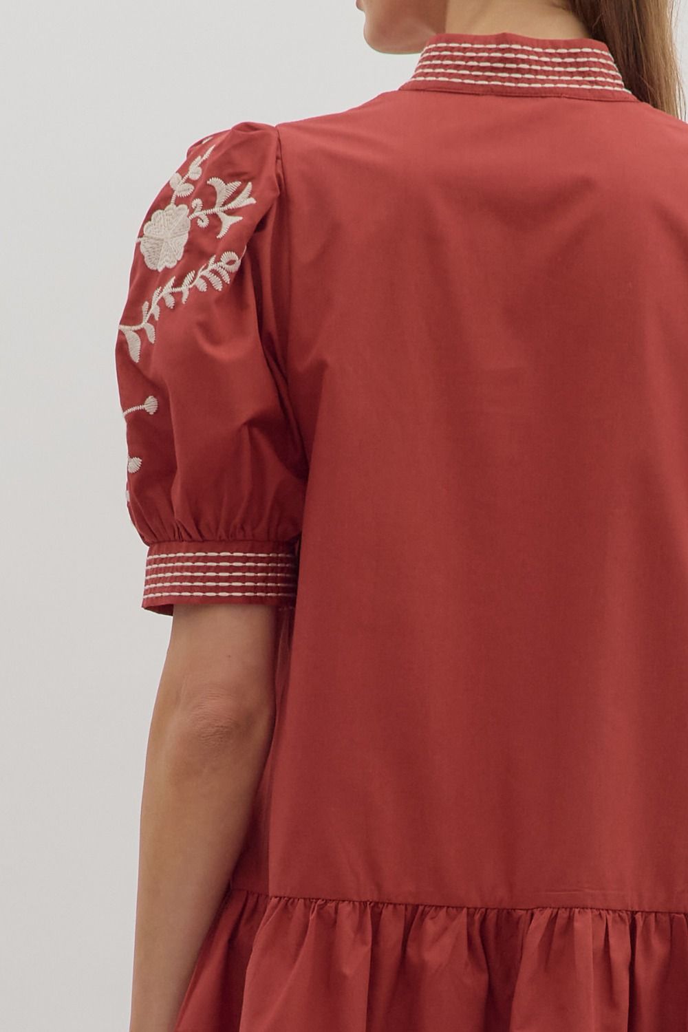 The Clara Embroidered Dress