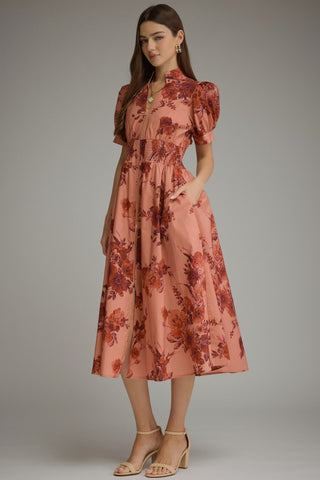 The Autumn Romance Midi Dress