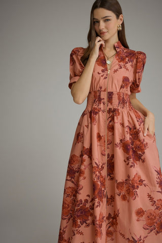The Autumn Romance Midi Dress