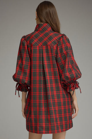 The Tartan & Tinsel Dress