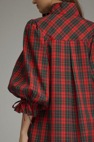 The Tartan & Tinsel Dress