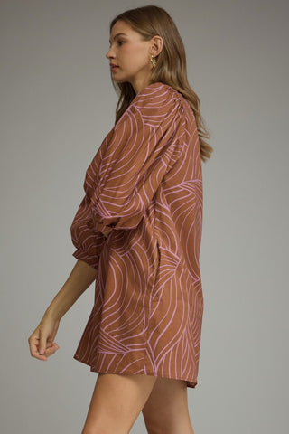 Pink Current Dress