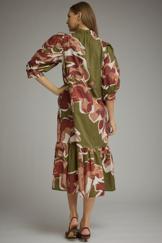 The Hadley Floral Midi Dress