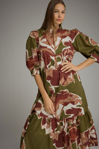 The Hadley Floral Midi Dress