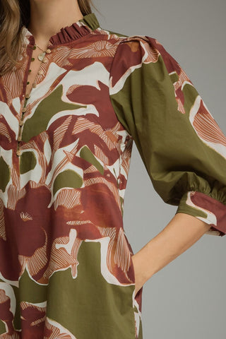 The Hadley Floral Midi Dress