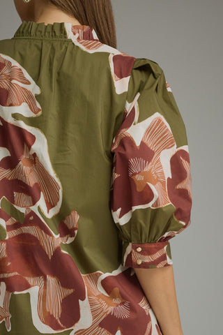 The Hadley Floral Midi Dress