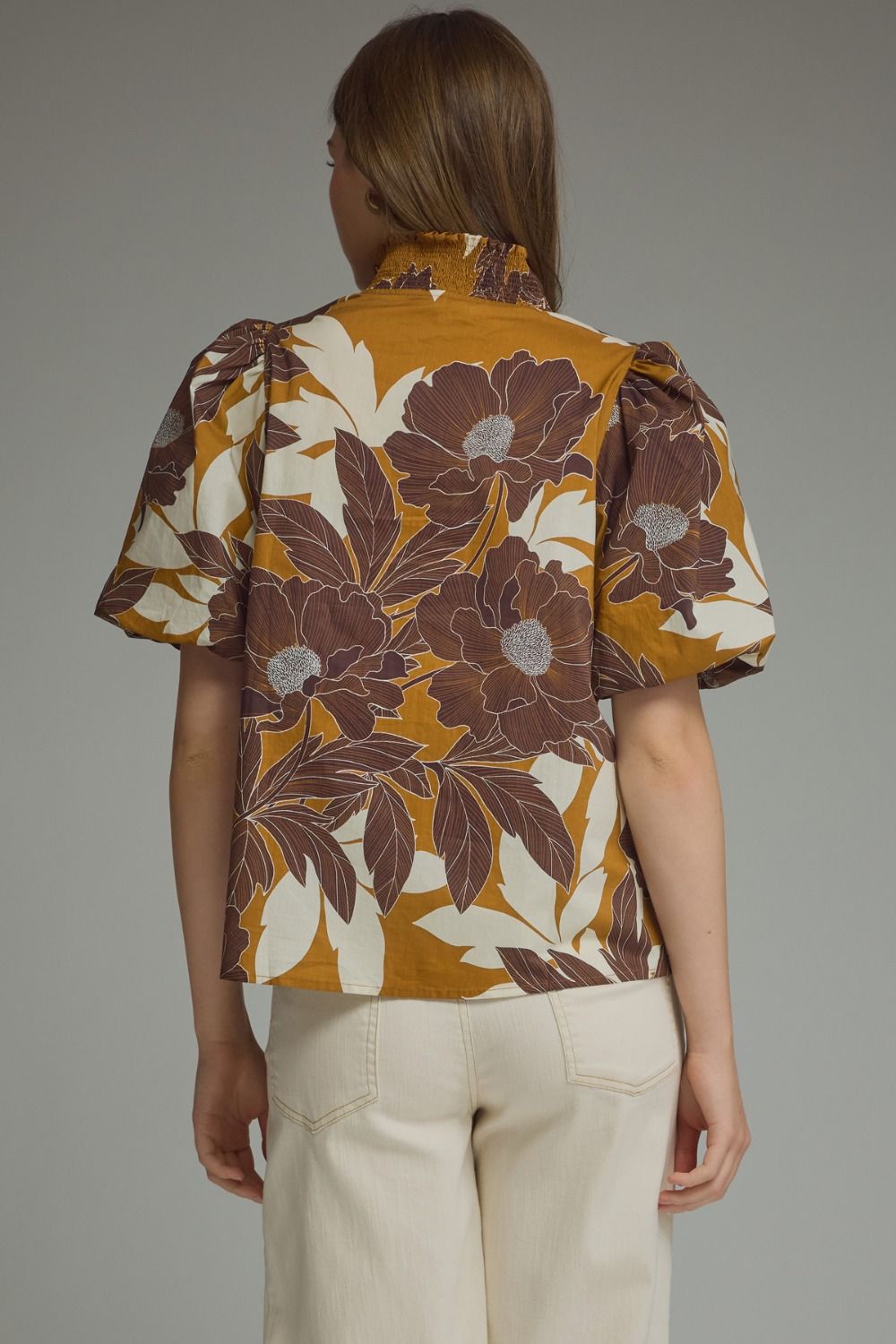 Golden Hour Blooms Top