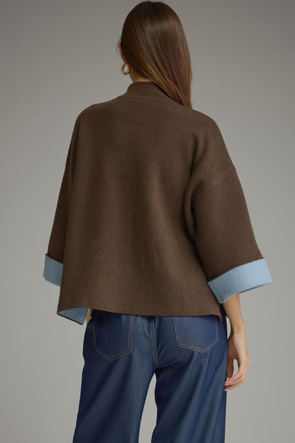 Blue Bell Cuff Sweater