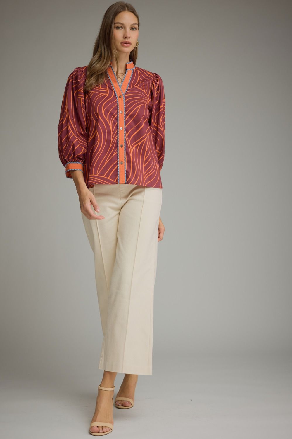 Autumn Lines Top