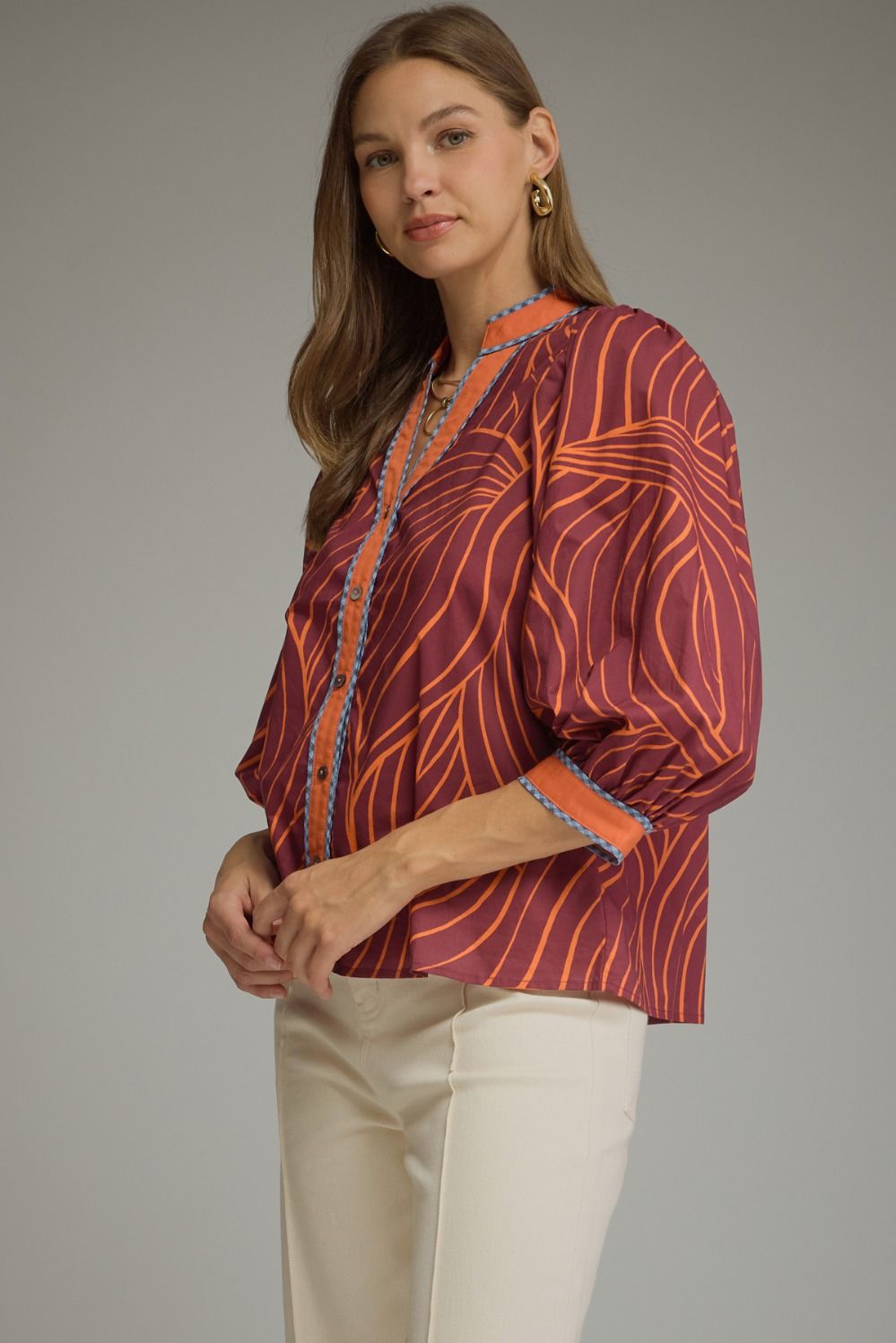 Autumn Lines Top