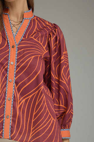 Autumn Lines Top