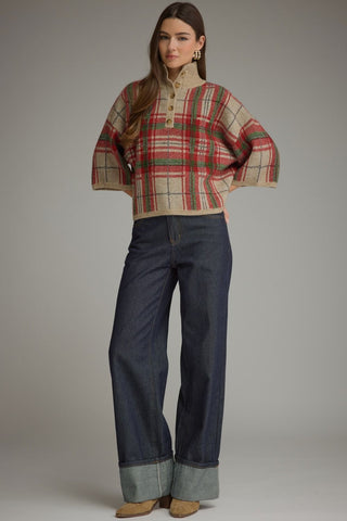 The Holly Plaid Sweater