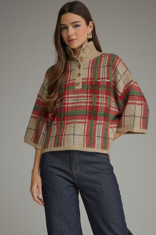 The Holly Plaid Sweater
