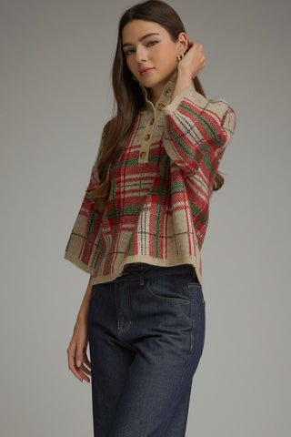 The Holly Plaid Sweater