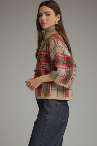 The Holly Plaid Sweater