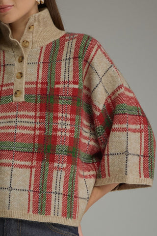 The Holly Plaid Sweater