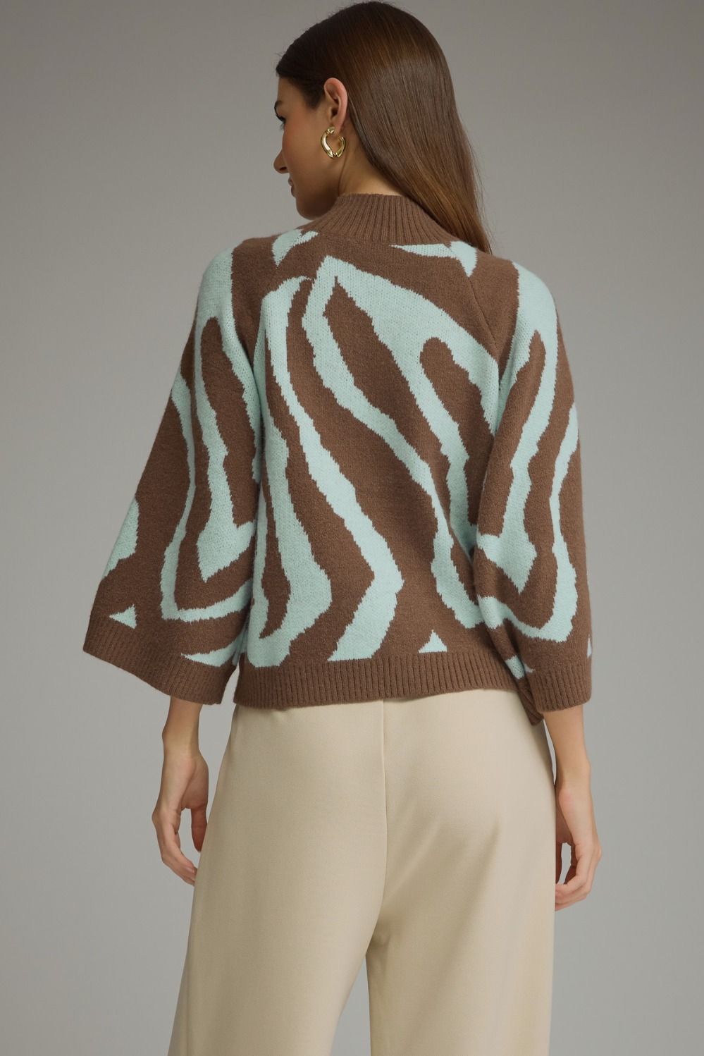 The Wild Side Sweater – Brown Sky