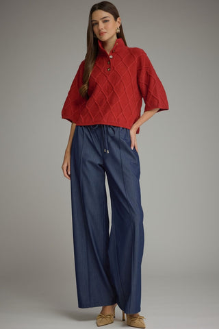 The Rowan Textured Sweater