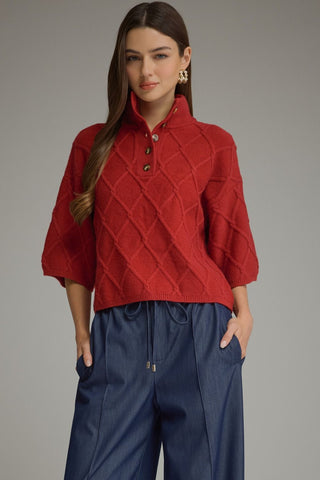 The Rowan Textured Sweater