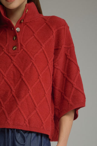 The Rowan Textured Sweater