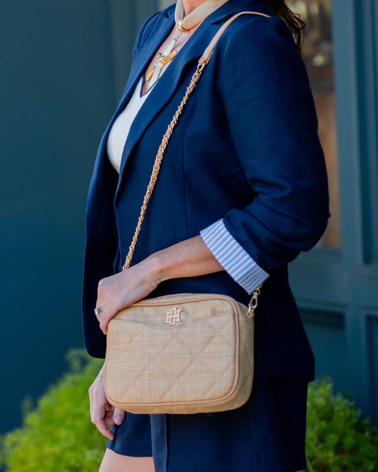 Caroline Hill - Fiona Crossbody Natural LD: Default