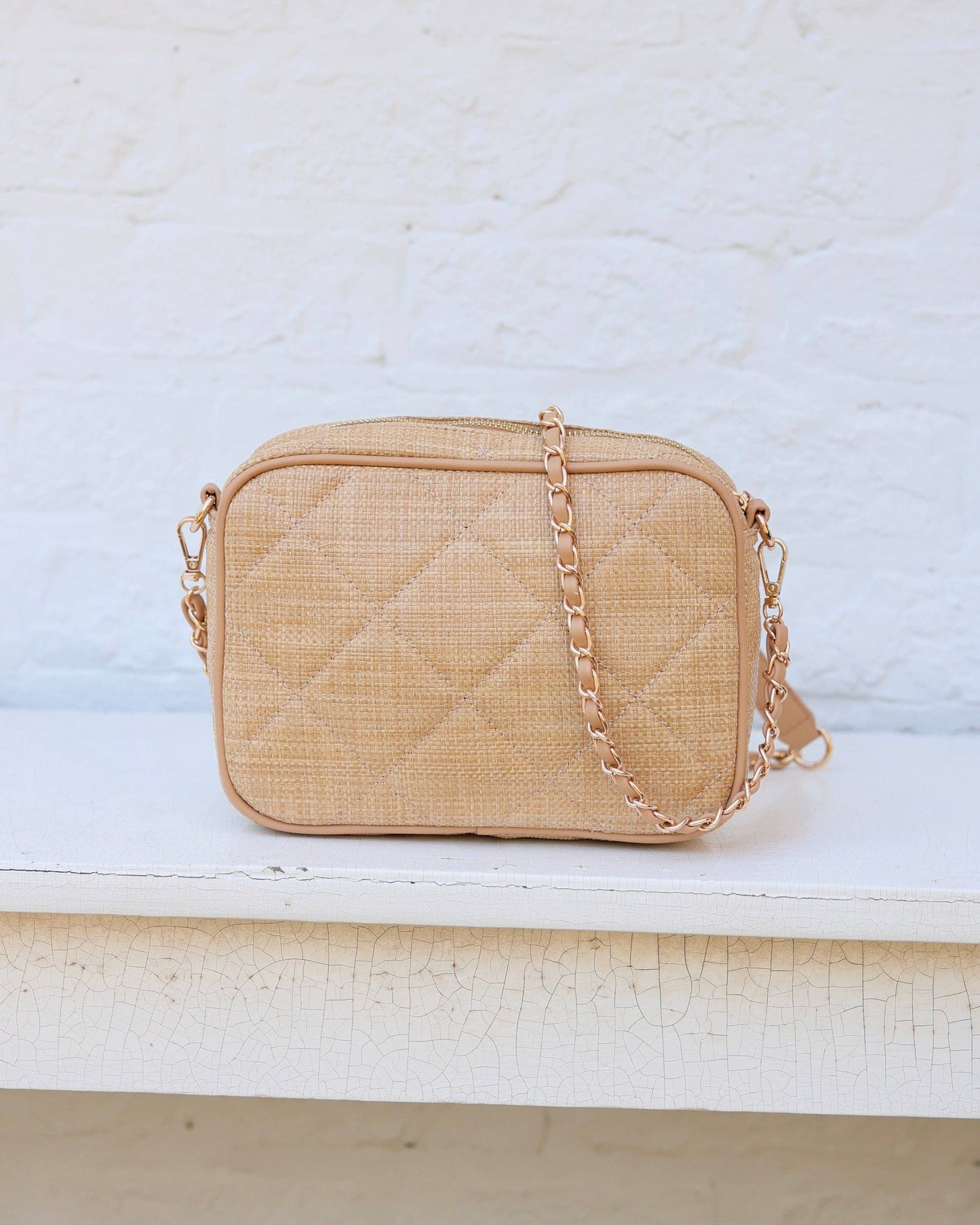 Caroline Hill - Fiona Crossbody Natural LD: Default