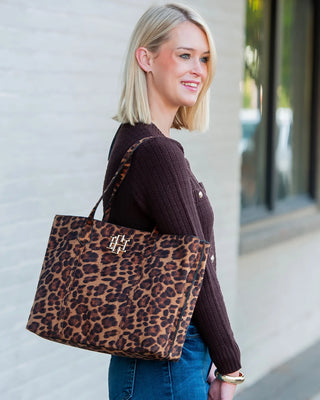 Heath Tote Bag Spotted Saddle