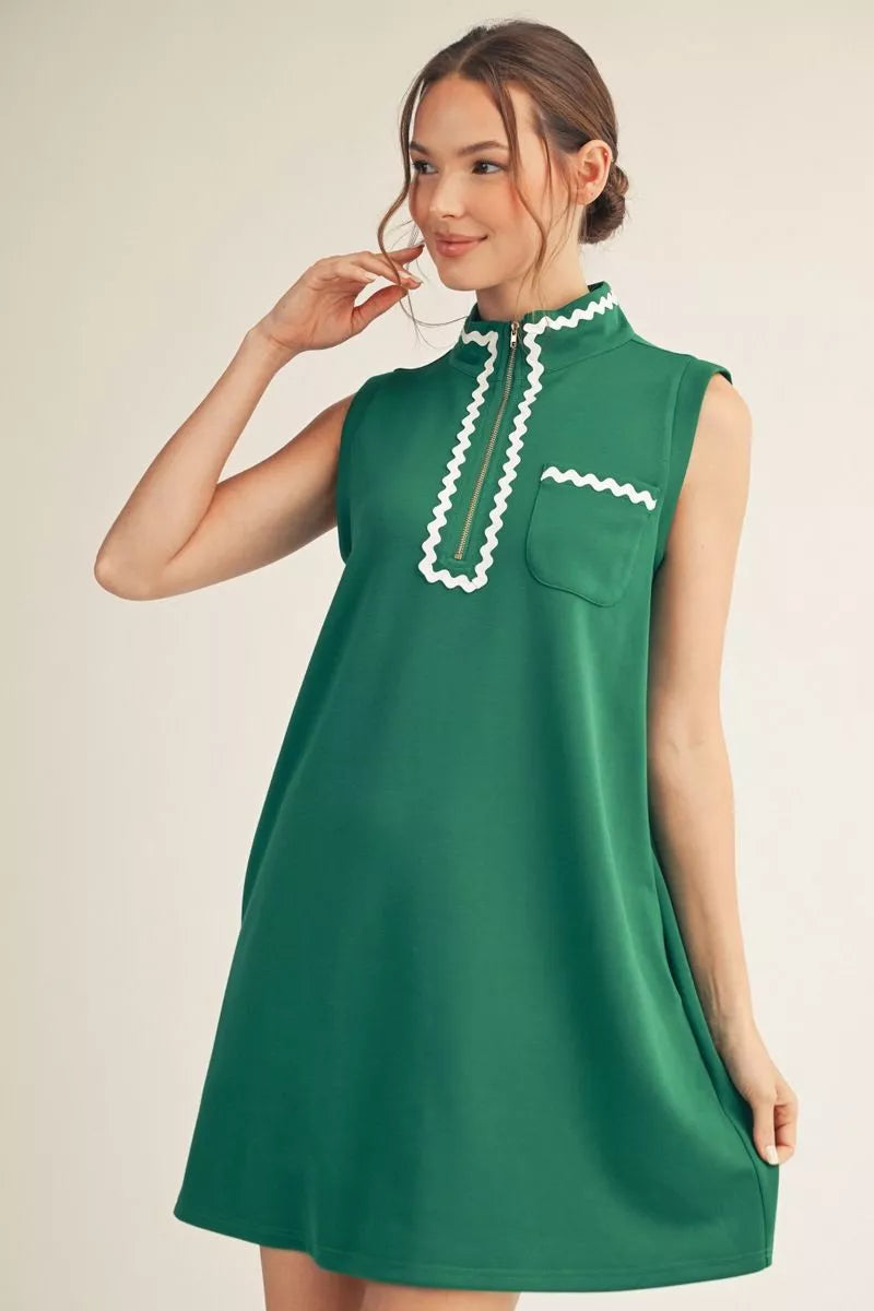The Emerald Coast Zip-Up Dress