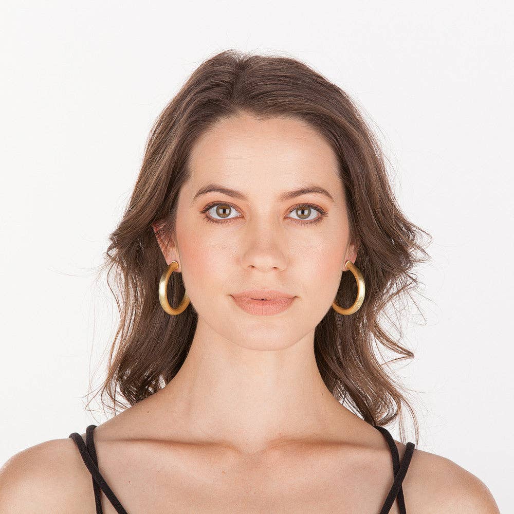 Sheila Fajl Chantal Hoop Earrings